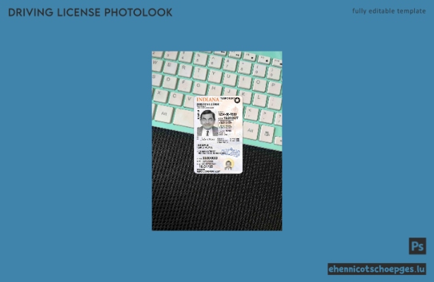 USA Indiana Führerschein unter 21 Jahren Fotoansicht Beispielvorschau